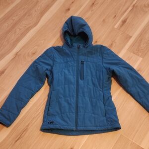 Outdoor Research Women's Teal puffer Jacket
